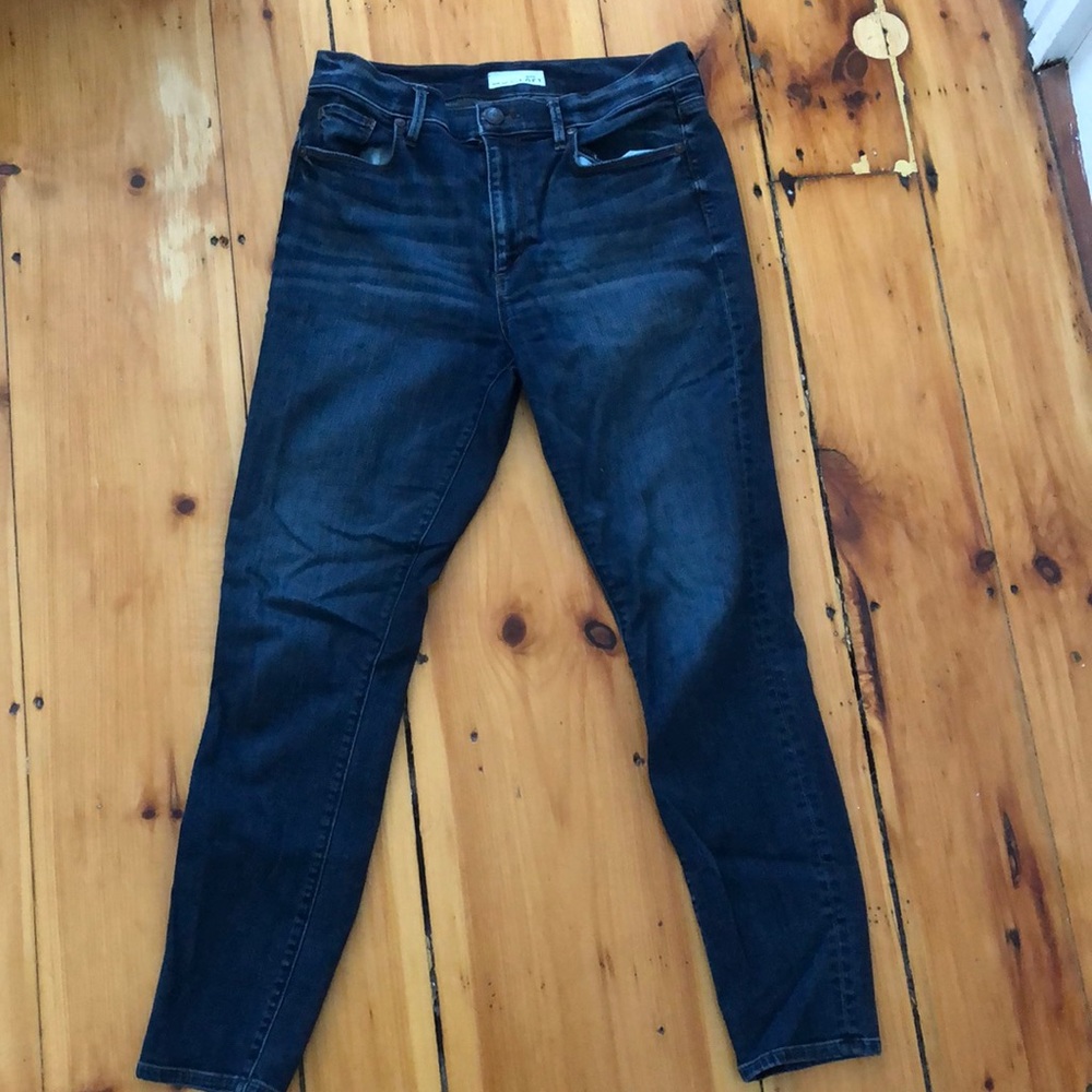Loft Dark Wash skinny jeans